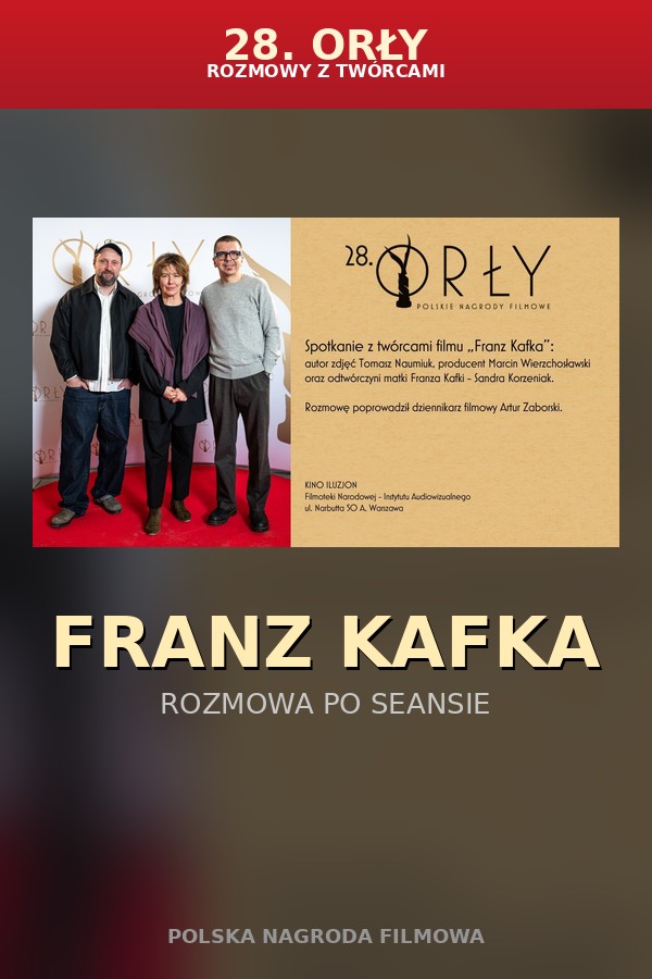 „Franz Kafka" | Rozmowa po seansie